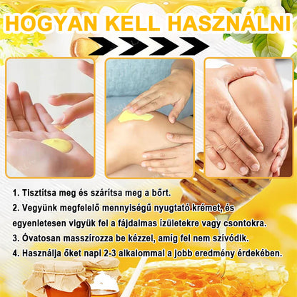 Hivatalos bolt: XRLXRL® Méhméreg Azonnali Ultra Erős Fájdalomcsillapító Krém - (👩‍⚕️👩‍⚕️Enyhíti a fájdalmat ízületi gyulladás, izomfájdalom, hátfájás, térdek, hát, vállak, csípők, csuklók, kezek esetén)